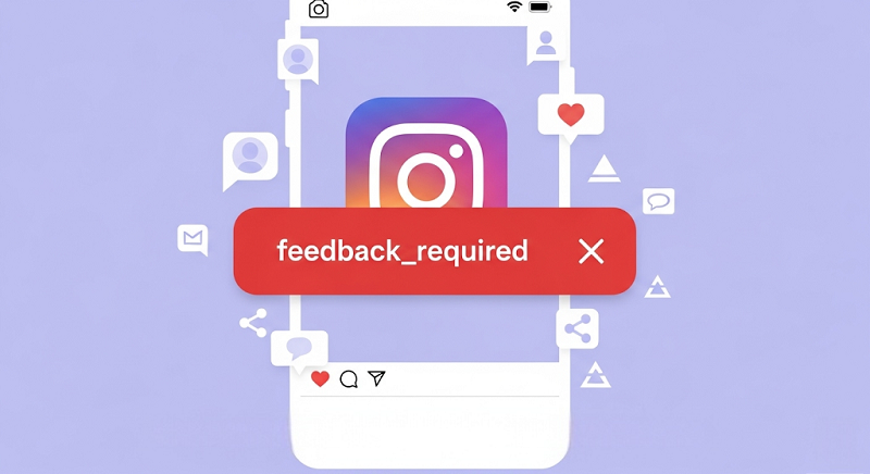 Instagram feedback_required Error