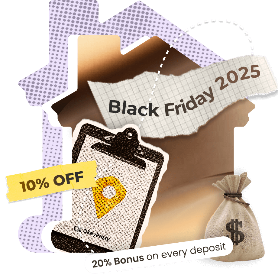 <h1>Black Friday &amp; Cyber Monday Deals</h1>
<p style="line-height: 2;">✔️ Enjoy <span style="color: #e67e23;"><strong>10% OFF sitewide</strong></span> with code "<span style="color: #e67e23;"><strong>BF2025</strong></span>"</p>
<p style="line-height: 2;">✔️ Top Up &amp; Get Rewards! Enjoy up to 20% Bonus on every deposit</p>
<p style="line-height: 2;">✔️ Get residential proxies, faster, more stable, more flexible.</p>
<p style="line-height: 2;">✔️ Unlock the ultimate year-end performance boost!</p>
<p style="line-height: 2;">💡 Event Time: Nov 10 &ndash; Dec 9, 2025</p>