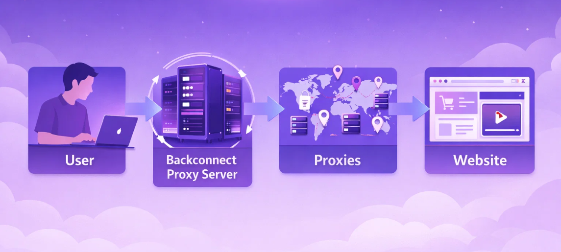 how does a backconnect proxy service work