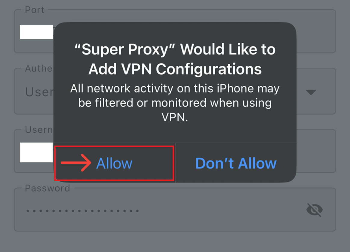 allow super proxy