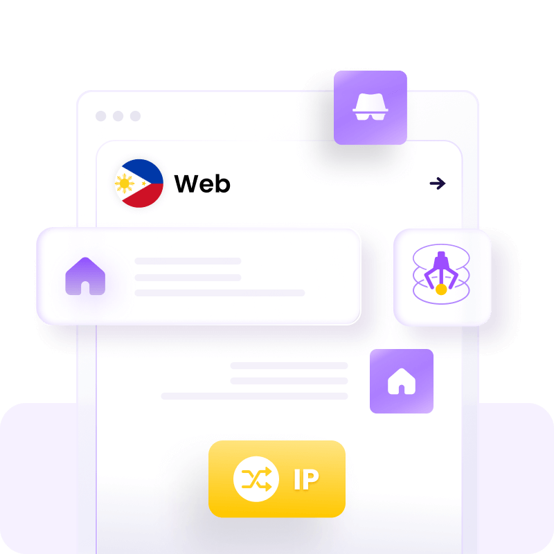 Philippines Rotating Residential Proxies