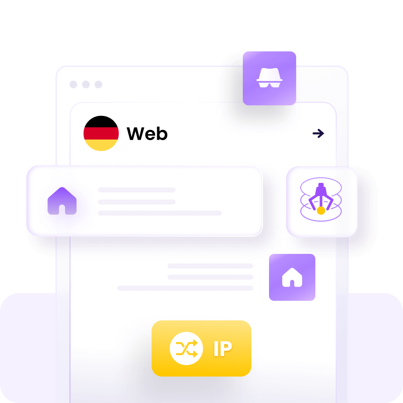 Germany Rotating Residential Proxies