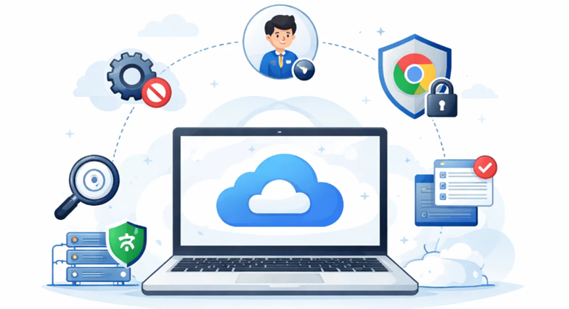 chromebook cloud managed