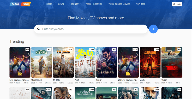 tamilyogi proxy site