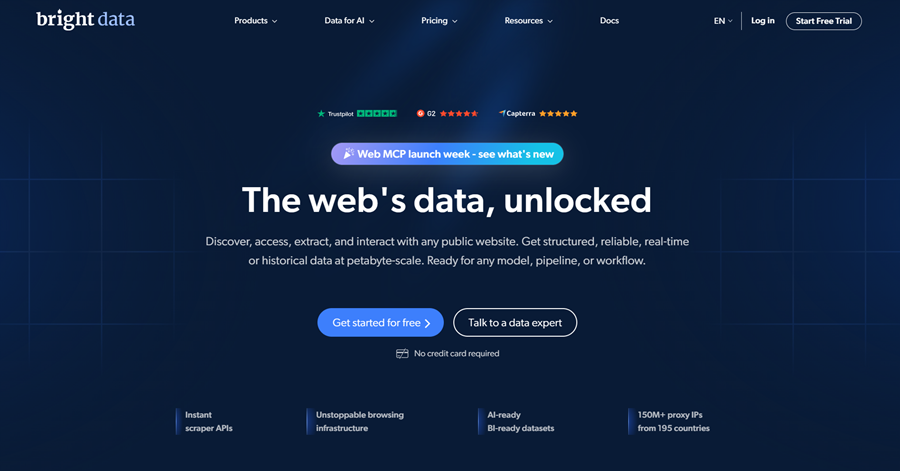 bright data website
