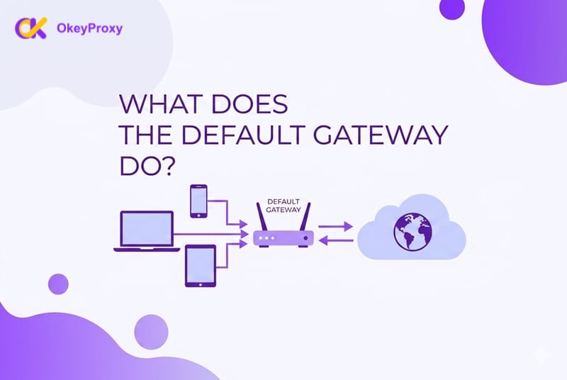 what does the default gateway do