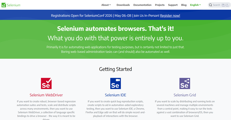 selenium website