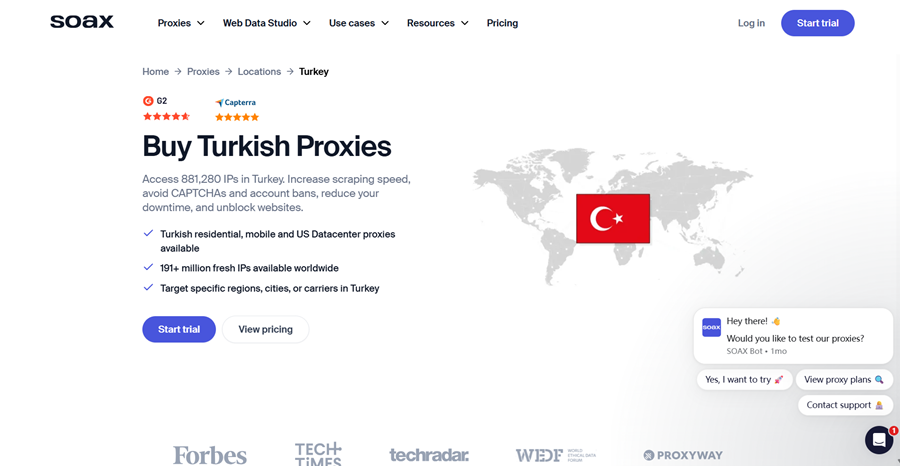 Turkey Proxy Soax