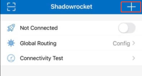 Shadowrocket Add Proxy