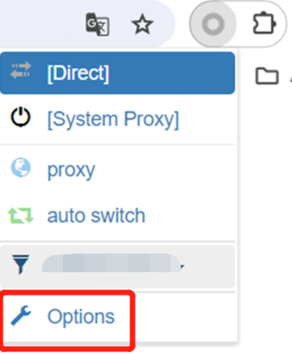 SwitchyOmega Options