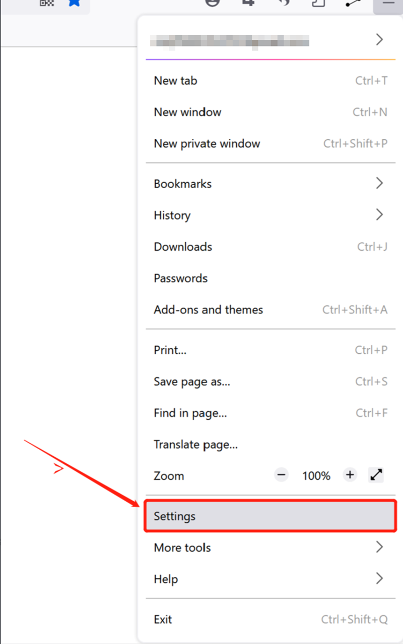 Firefox 设置