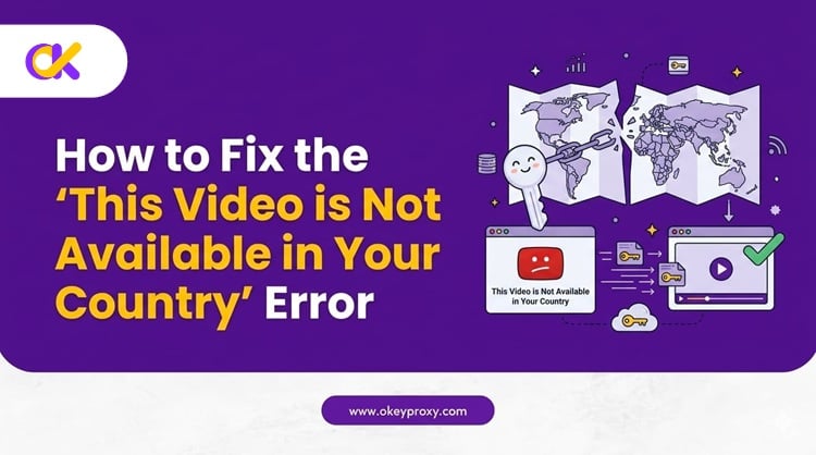 Fix this video is not available in your country