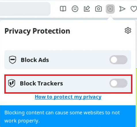 Opera Block Trackers